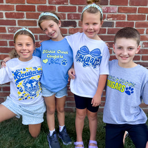 Hinkle Creek Cougars Bow Youth And Adult/Unisex Sweatshirts