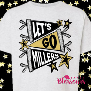 Let’s Go Millers Youth/Adult Unisex Crewneck Sweatshirt