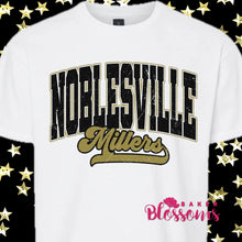 Load image into Gallery viewer, Noblesville Millers Black Youth/Adult Unisex Crewneck Sweatshirt