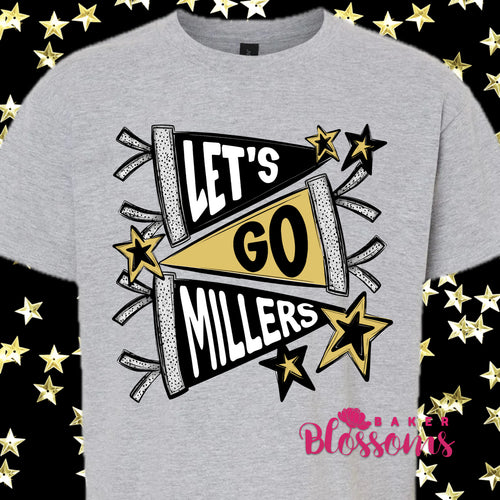 Let’s Go Millers Bow Youth/Adult Unisex Tee