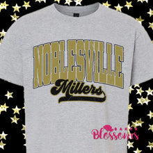 Load image into Gallery viewer, Noblesville Millers Gold Youth/Adult Unisex Crewneck Sweatshirt