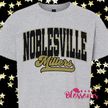 Load image into Gallery viewer, Noblesville Black Youth/Adult Unisex Tee