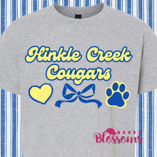 Load image into Gallery viewer, Hinkle Creek Cougars Bow Youth And Adult/Unisex Tee