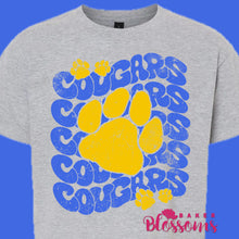 Load image into Gallery viewer, Cougars Stack Youth And Adult/Unisex Sweatshirts