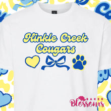 Load image into Gallery viewer, Hinkle Creek Cougars Bow Youth And Adult/Unisex Sweatshirts