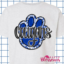 Load image into Gallery viewer, Cougars Paw Youth And Adult/Unisex Sweatshirts