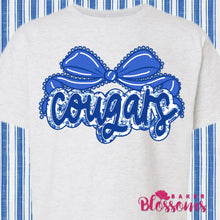 Load image into Gallery viewer, Cougars Bow Youth And Adult/Unisex Sweatshirts