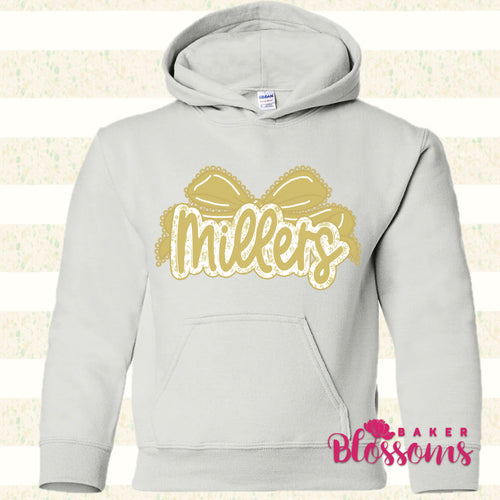 Millers Bow Youth And Adult/Unisex Hooded Sweatshirts