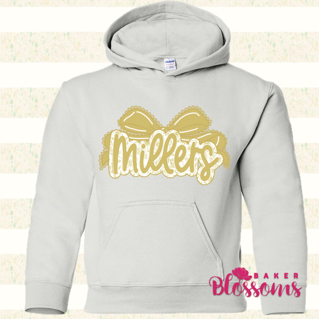 Millers Bow Youth And Adult/Unisex Hooded Sweatshirts