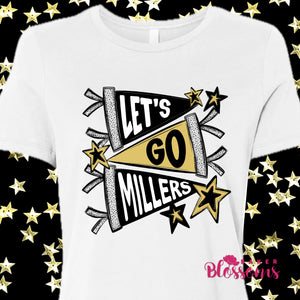 Let’s Go Millers Women’s Fit Tee