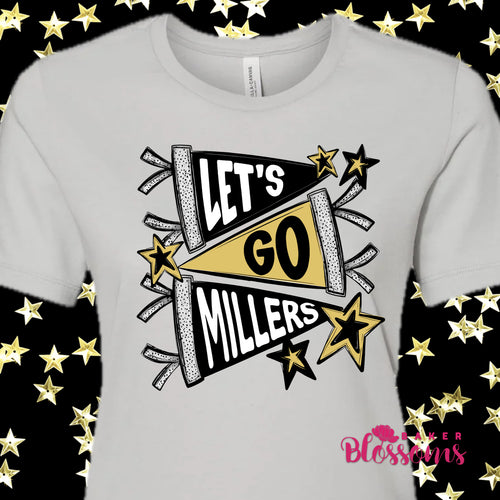 Let’s Go Millers Women’s Fit Tee