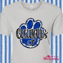 Load image into Gallery viewer, Cougars Paw Women’s Fit Tee