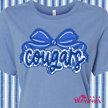 Load image into Gallery viewer, Cougars Bow Women’s Fit Tee