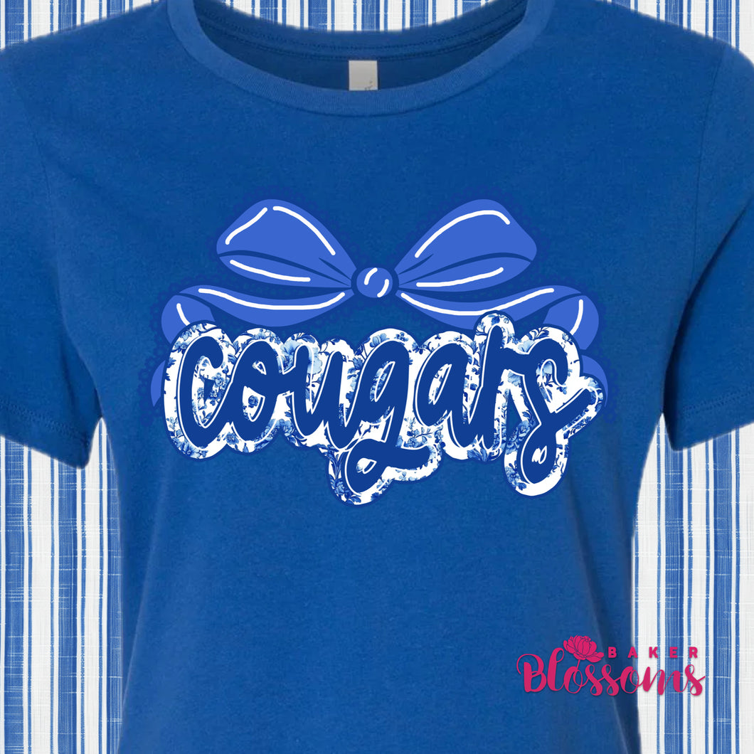 Cougars Bow Women’s Fit Tee