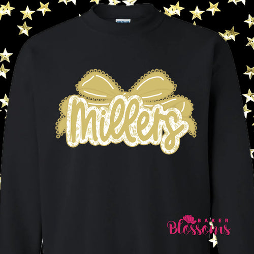 Millers Bow Youth/Adult Unisex Crewneck Sweatshirt