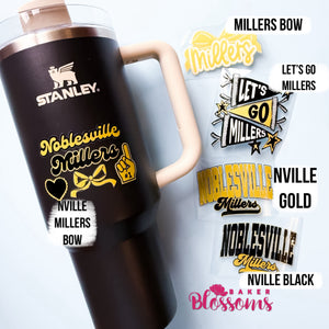 Noblesville Water Bottle Stickers